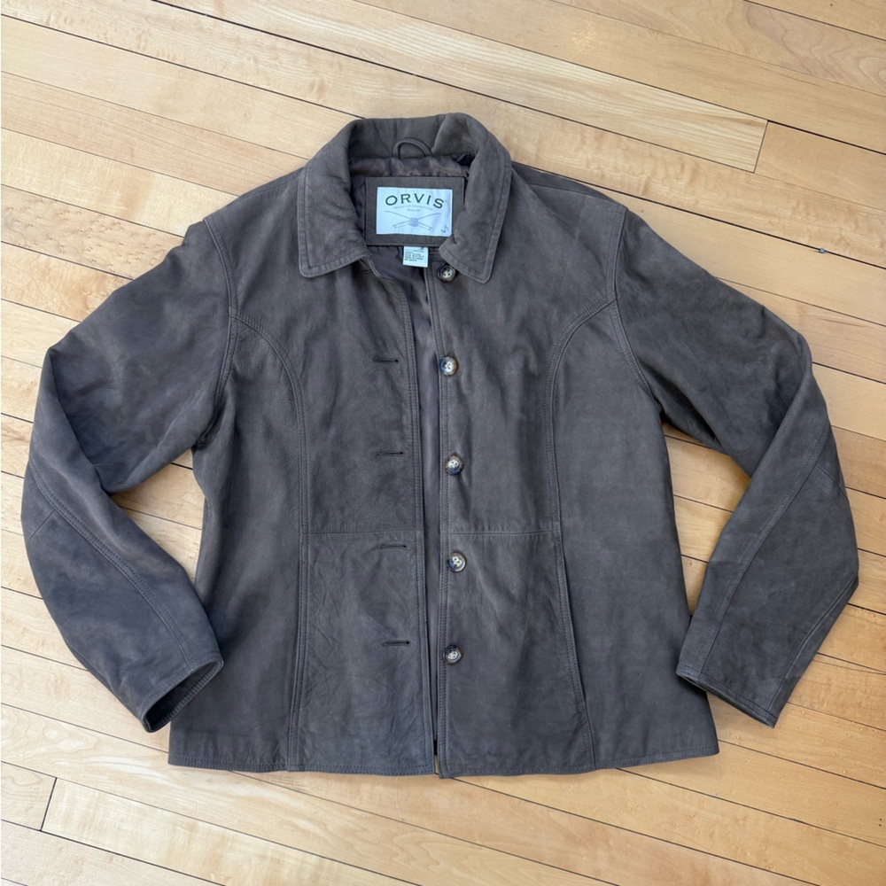 SOLD Orvis Dark Brown Lightweight Jacket